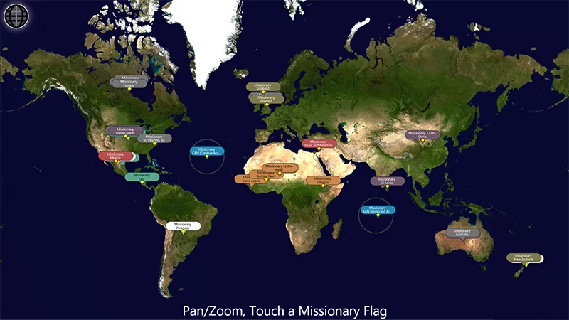 Missionary Map